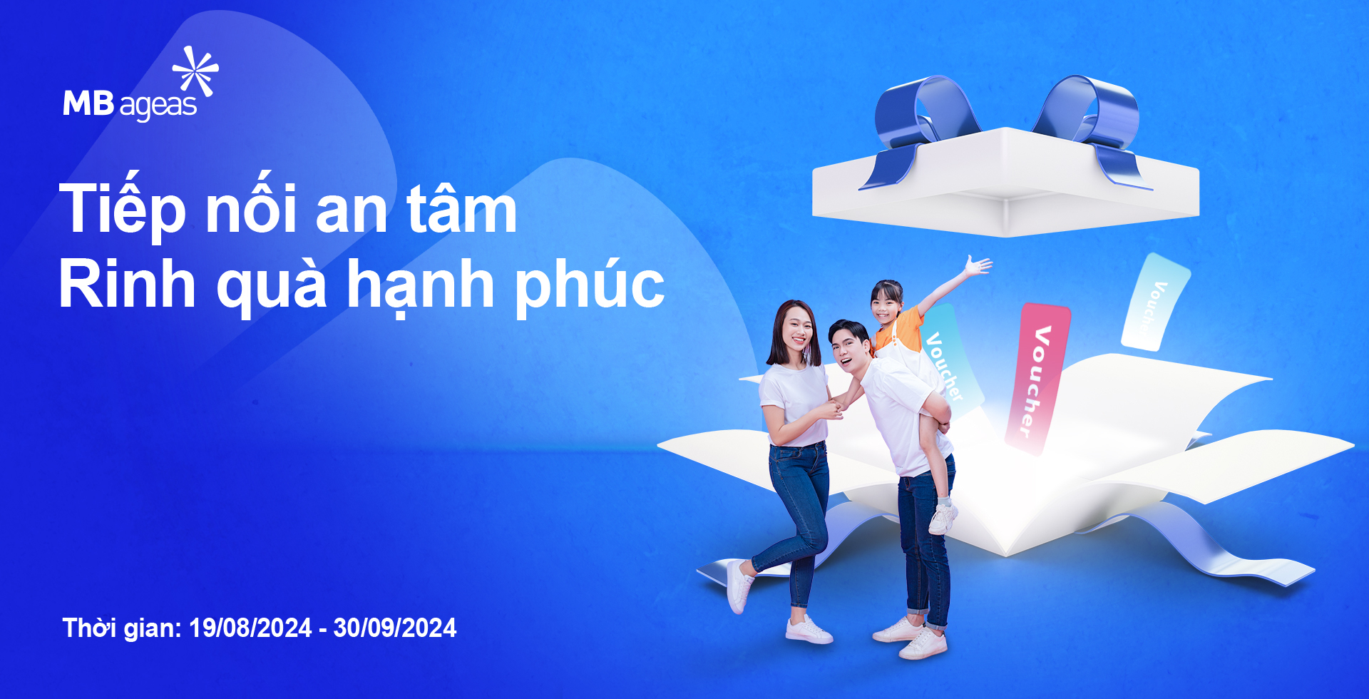 Chương trình khuyến mại: Tiếp nối an tâm – Rinh quà hạnh phúc