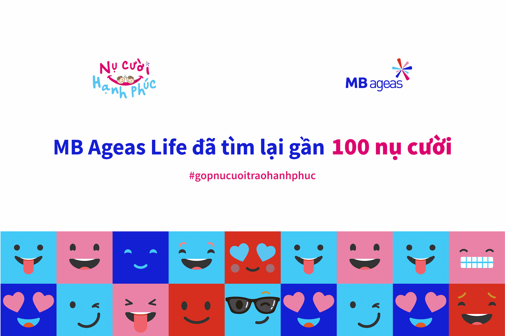 MB Ageas Life đã tìm lại gần 100 “Nụ Cười Hạnh Phúc”