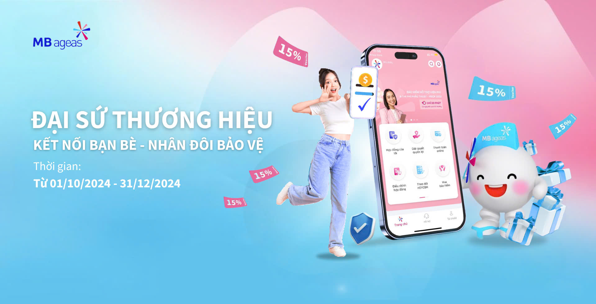 Chương trình khuyến mại: Kết Nối Bạn Bè - Nhân Đôi Bảo Vệ