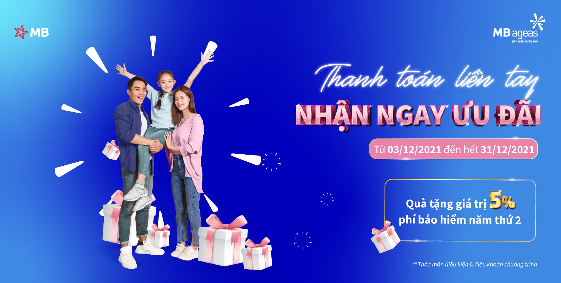 Chương trình khuyến mại Đóng phí liền tay, Nhận ngay ưu đãi 