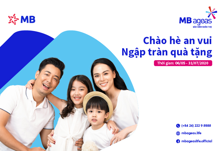 Chương trình khuyến mại: Chào hè an vui, ngập tràn quà tặng