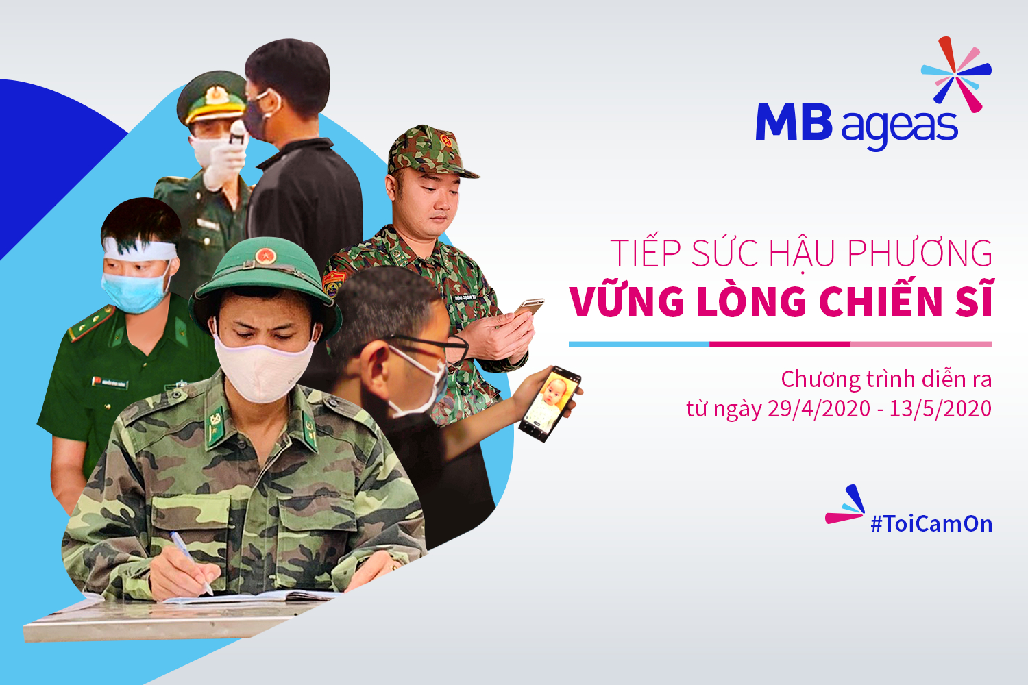 MB Ageas Life phát động chương trình “Tiếp sức hậu phương- Vững lòng chiến sỹ”