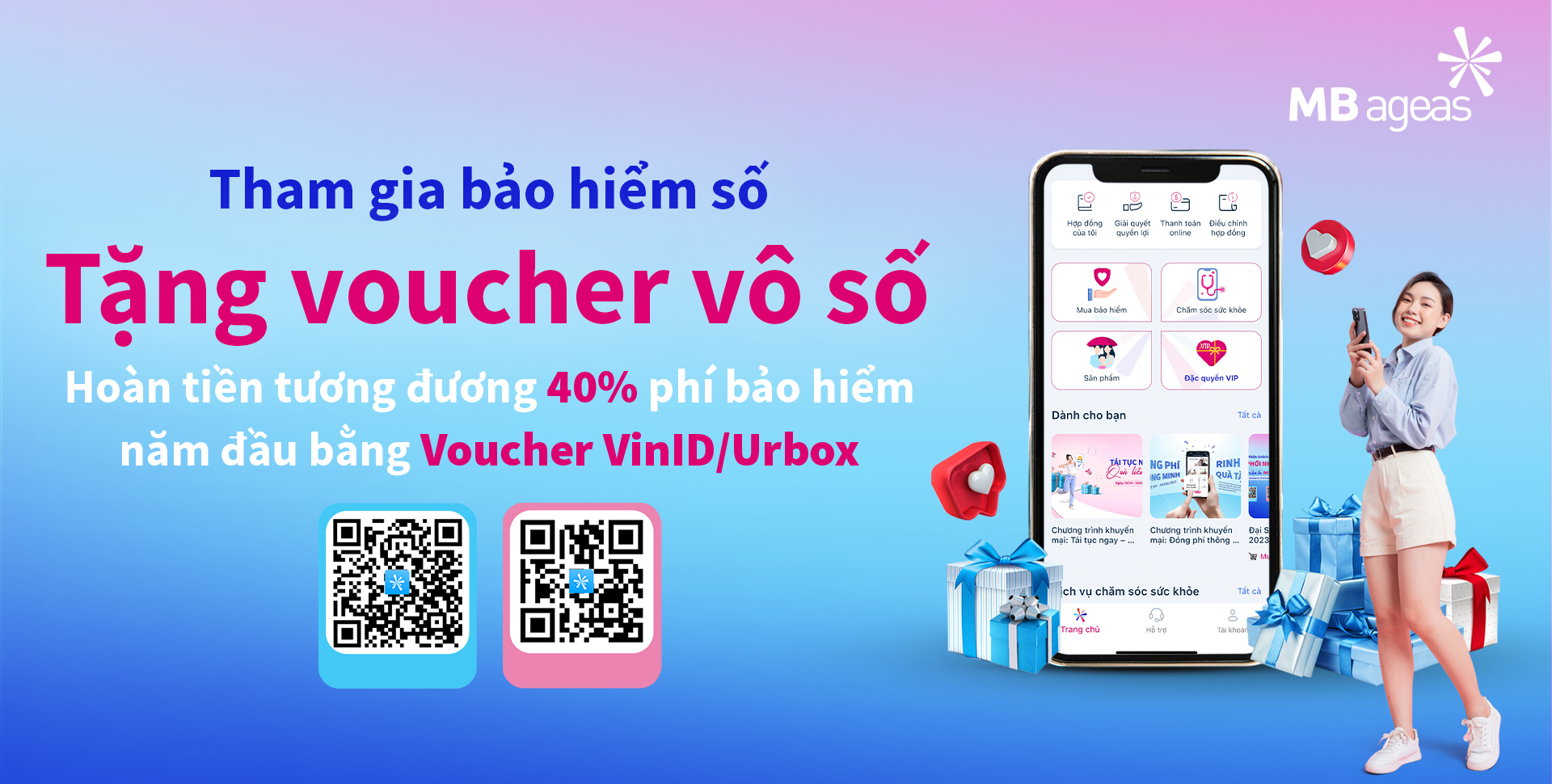 Chương trình khuyến mại:  “Tham gia bảo hiểm số, tặng voucher vô số”