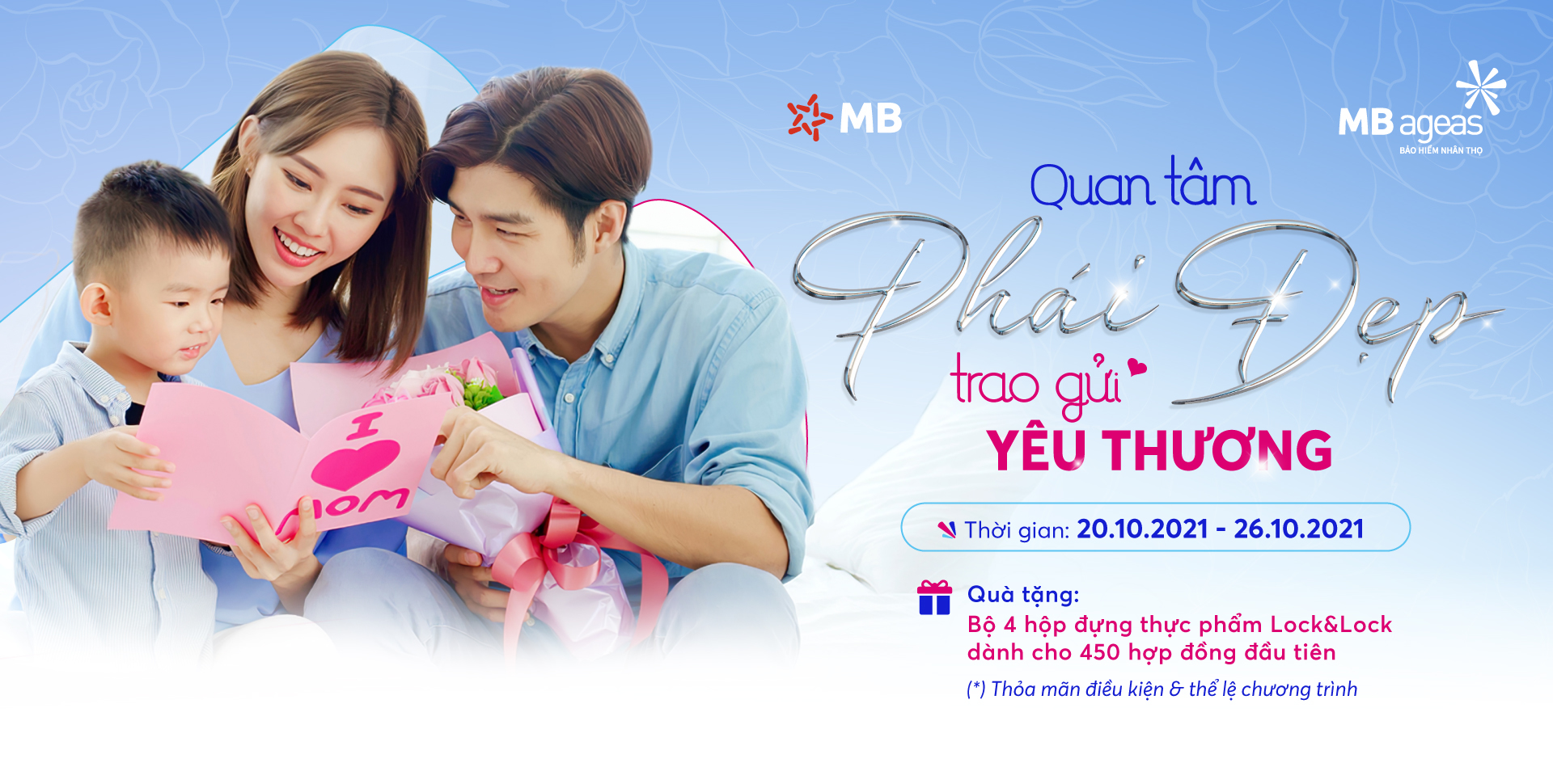 Chương trình khuyến mại: “Quan tâm phái đẹp, trao gửi yêu thương”