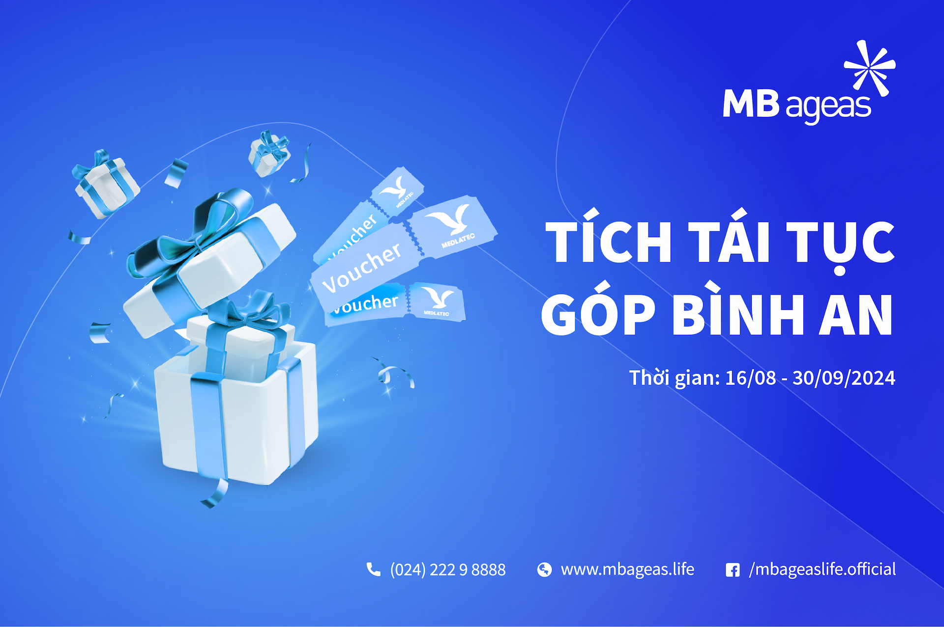 Chương trình khuyến mại: Tích tái tục – Góp bình an”