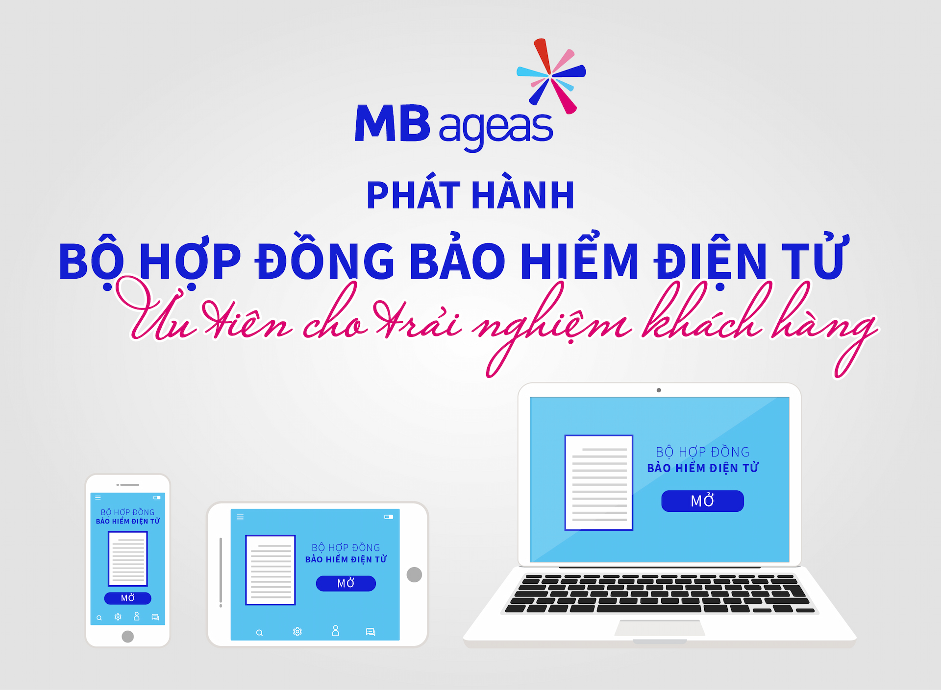 MB Ageas Life nâng cao trải nghiệm khách hàng bằng E-app và E-policy